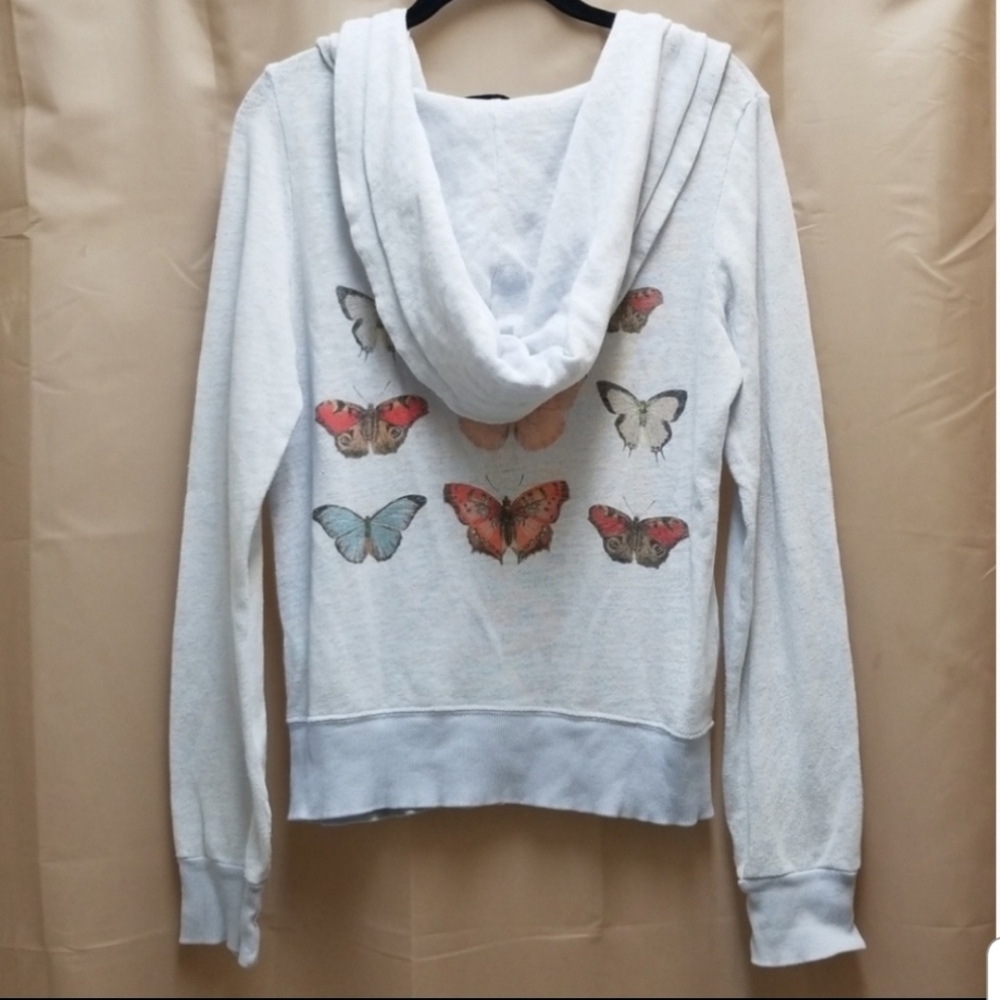 Wildfox Metamorphosis Butterfly Track Hoodie XS - Picture 1 of 8